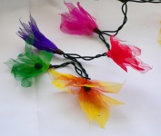 Multi Coloured Liladee Flower - fairy lights